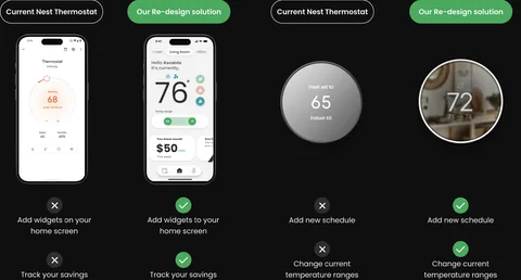 Before and after device and app