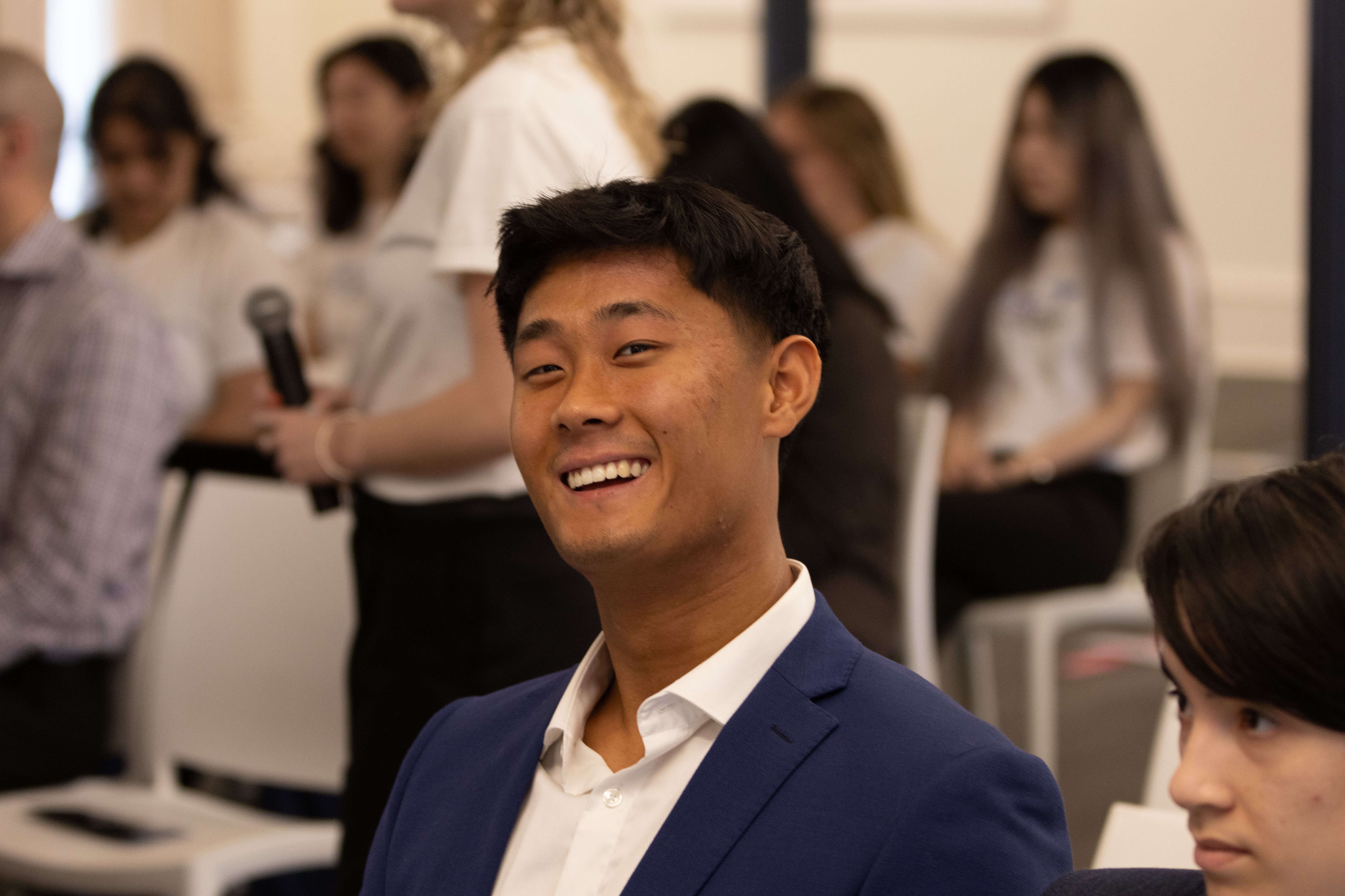 Yu Dian at a FINRA project event